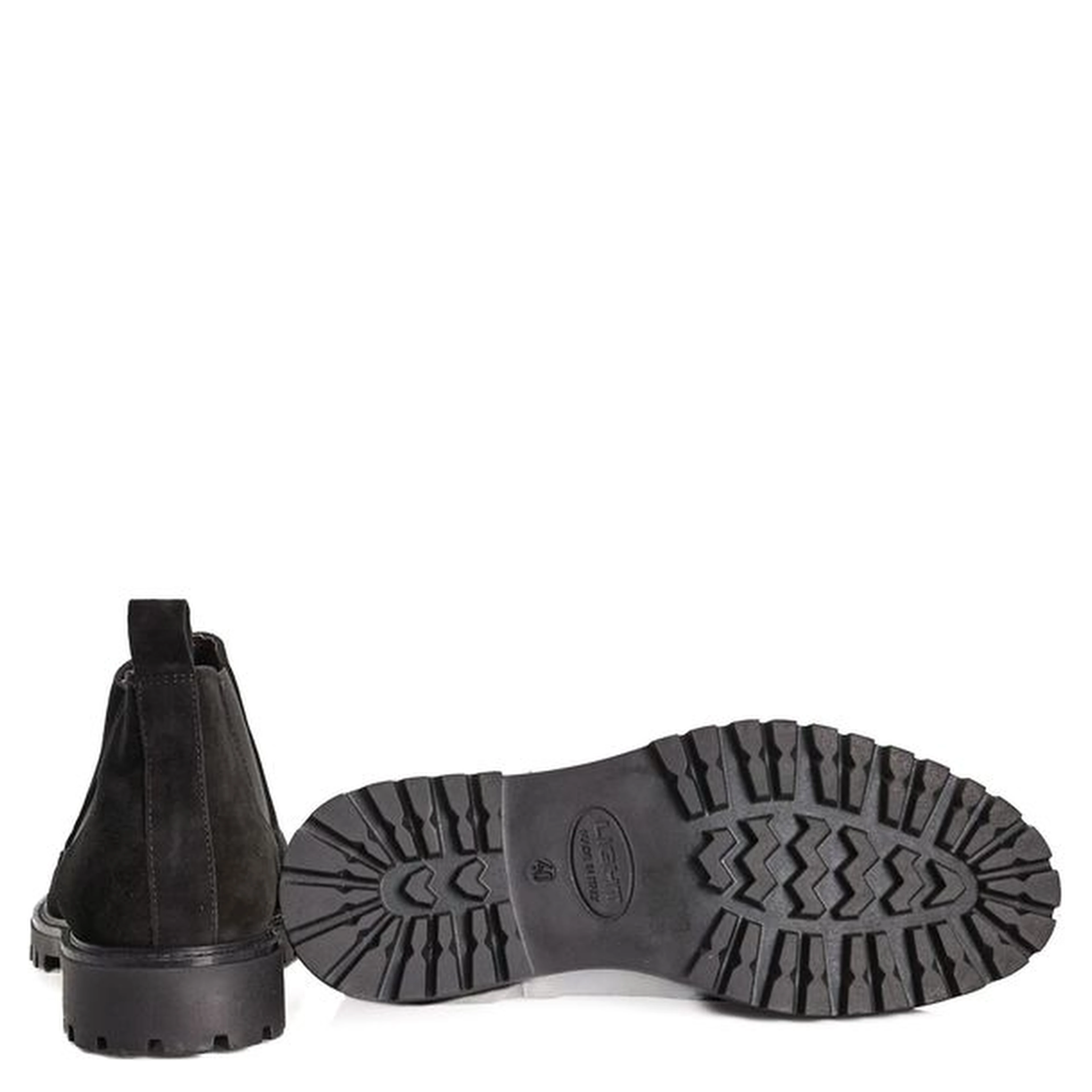 Black Calfskin Men Boot