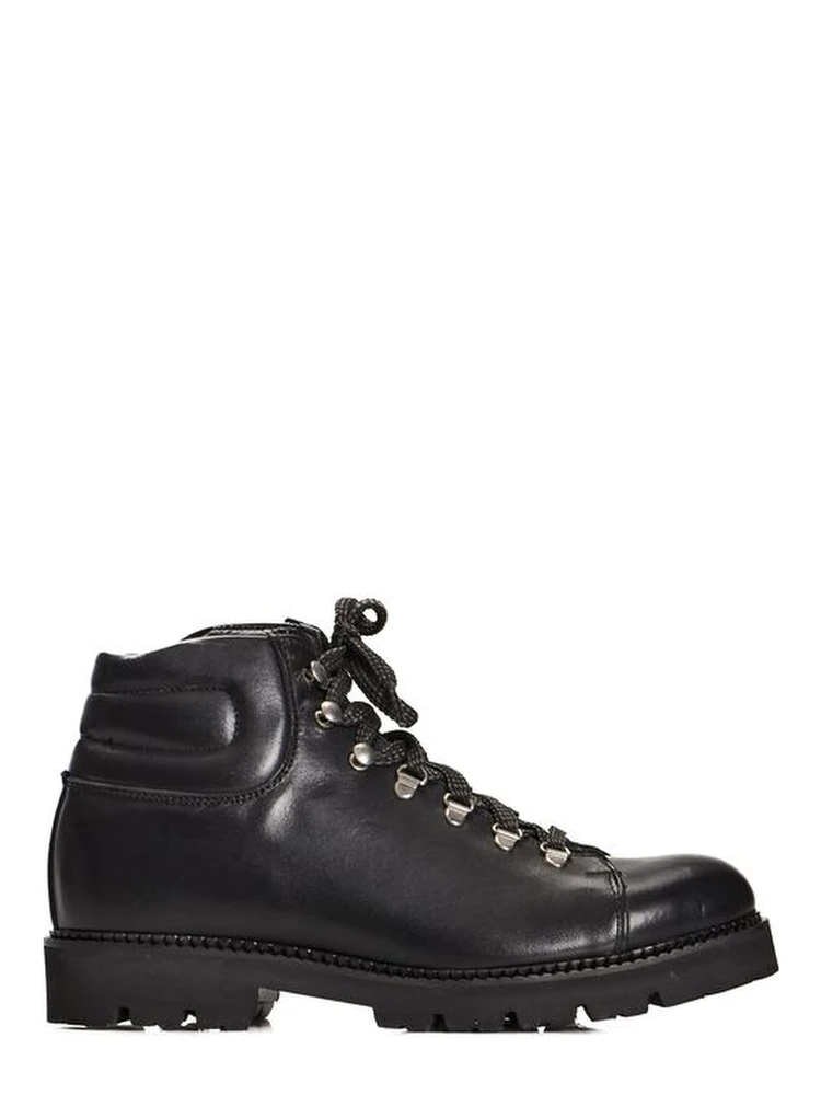 Black Calfskin Men Boot