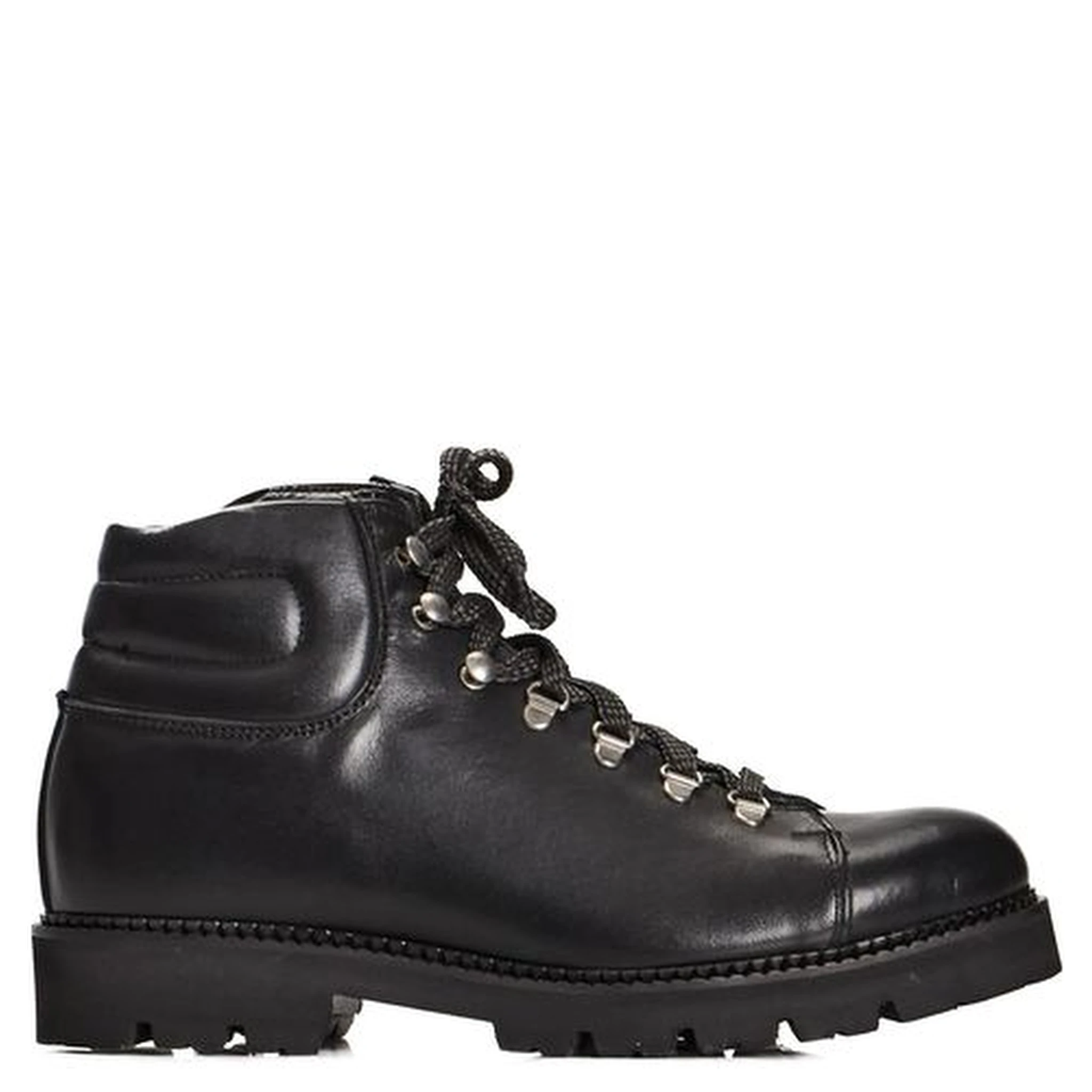 Black Calfskin Men Boot