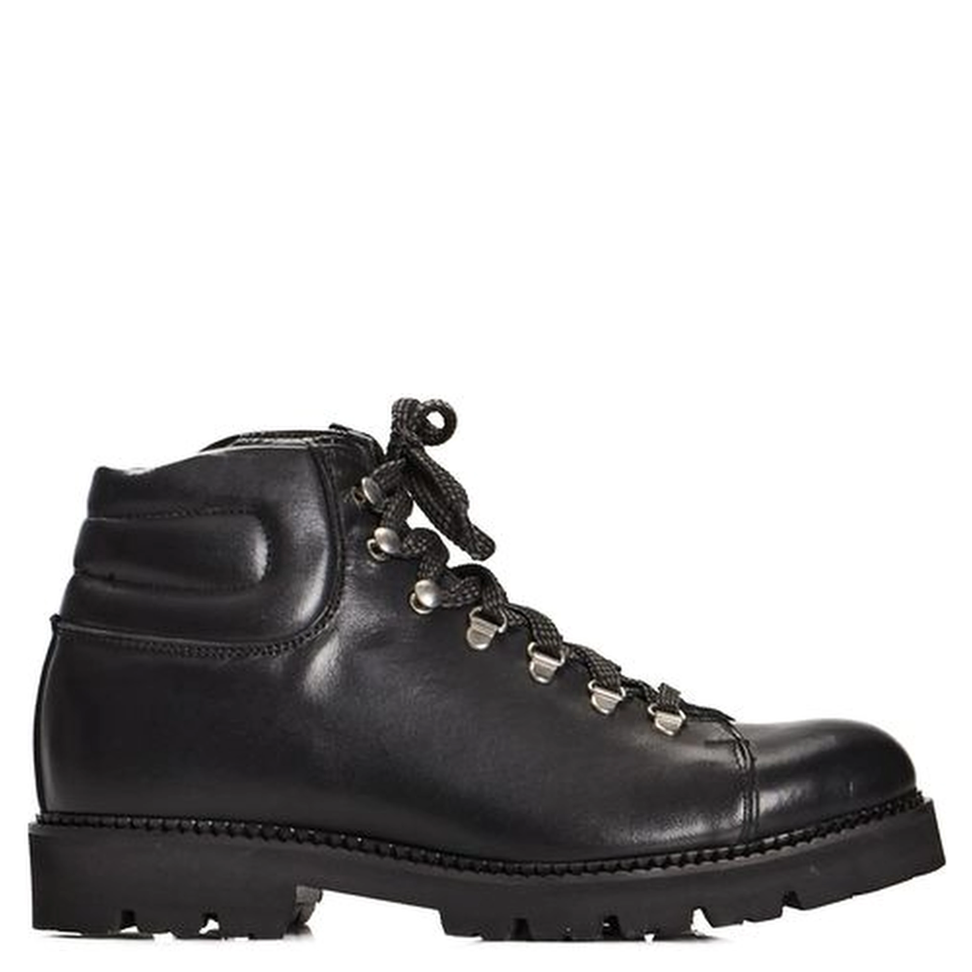 Black Calfskin Men Boot