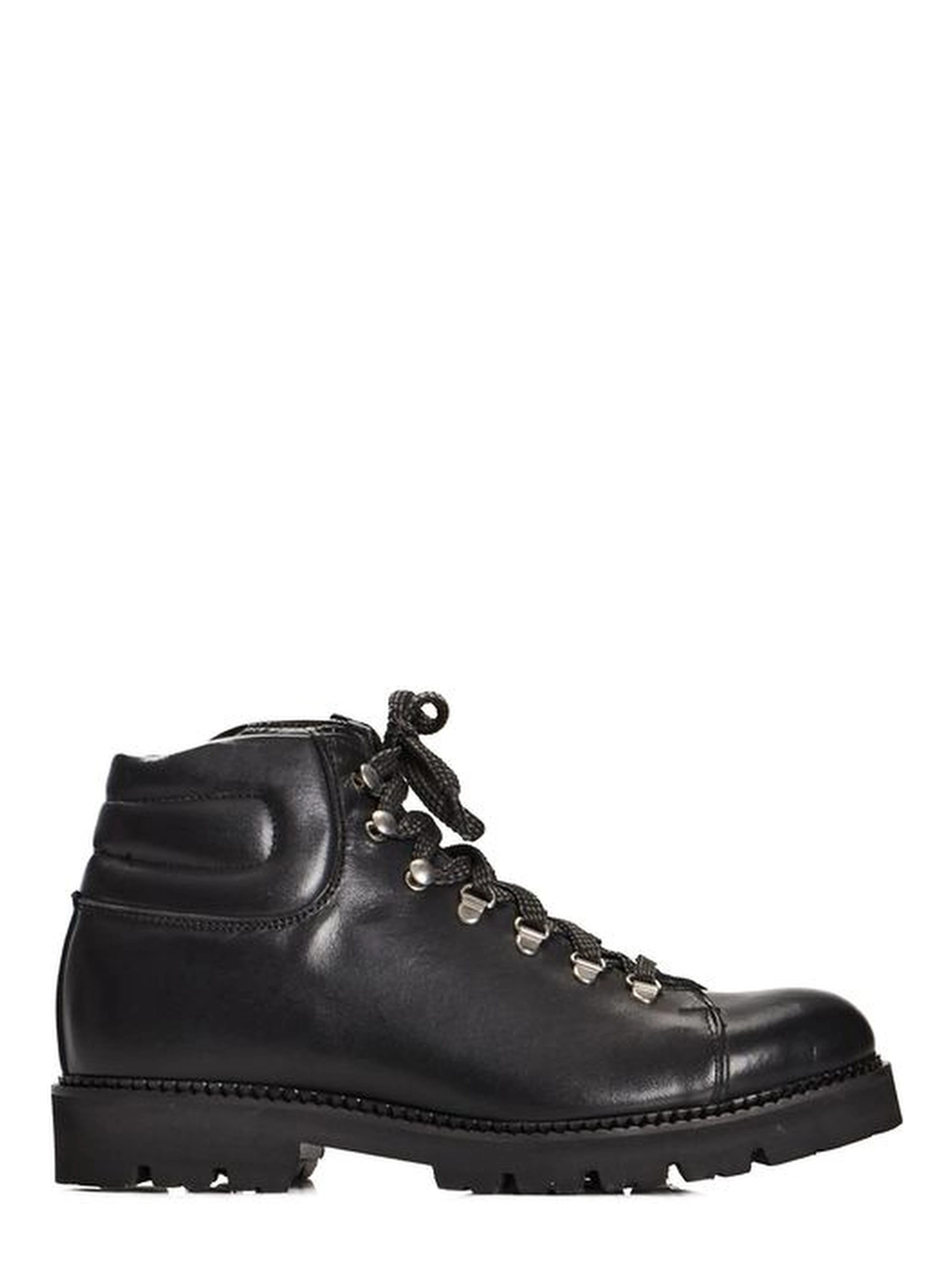 Black Calfskin Men Boot