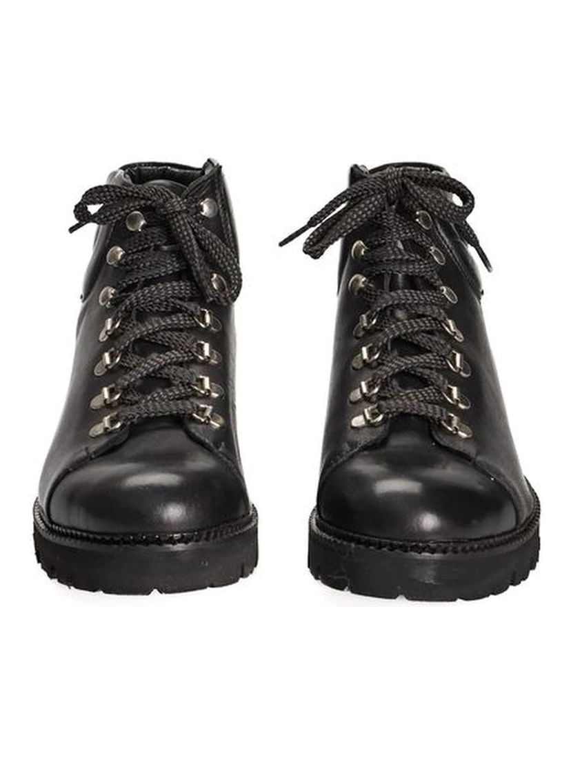 Black Calfskin Men Boot