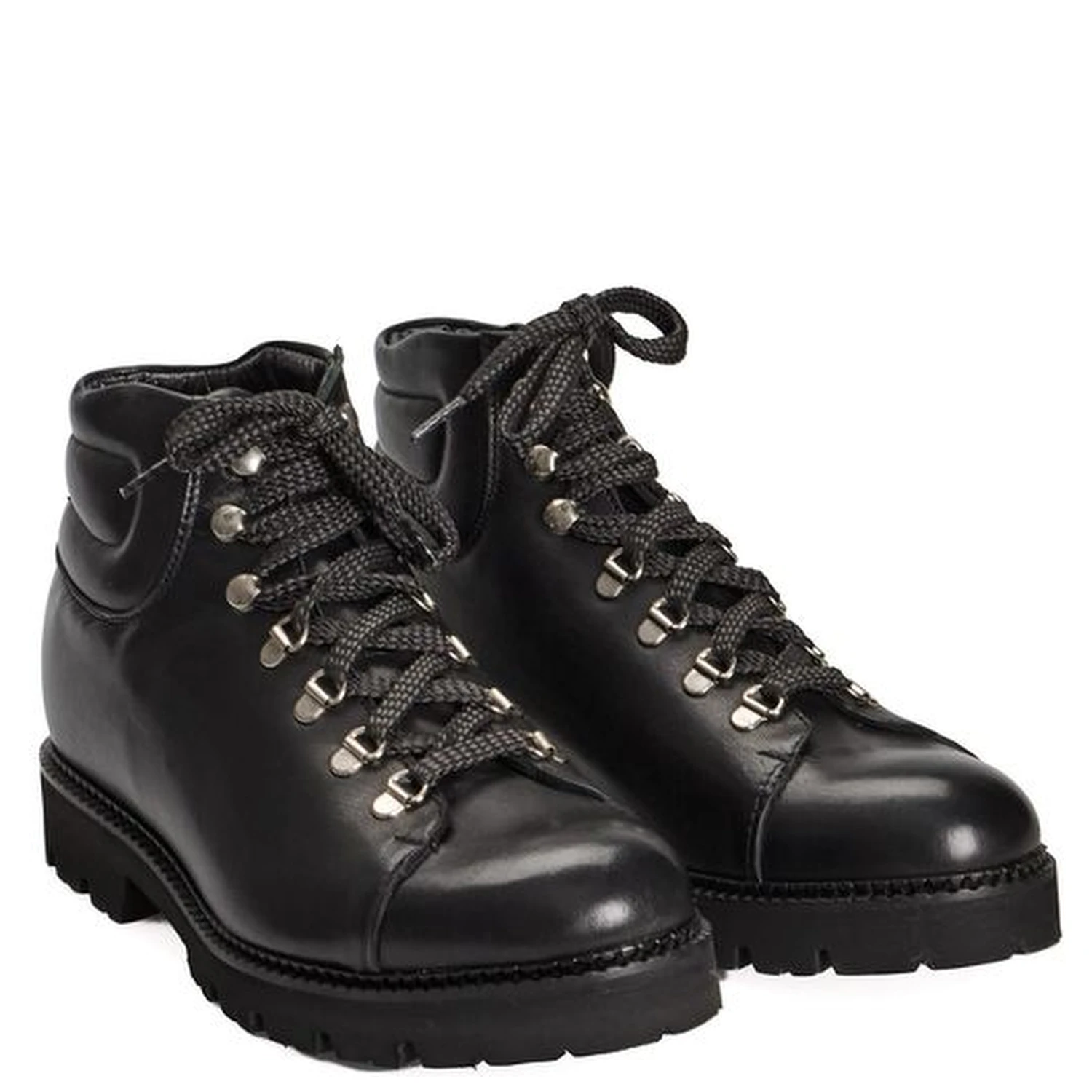 Black Calfskin Men Boot
