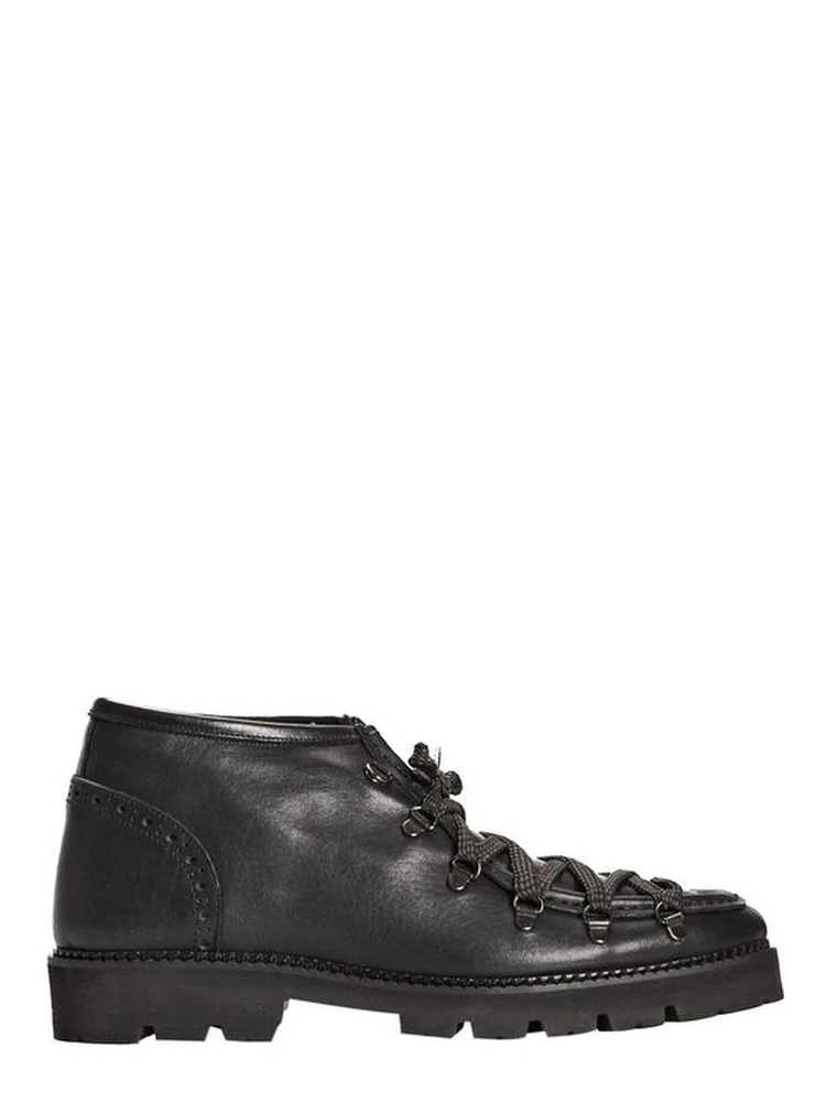 Black Calfskin Men Boot