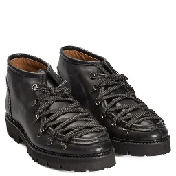 Black Calfskin Men Boot