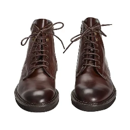 Brown Calfskin Men Boot