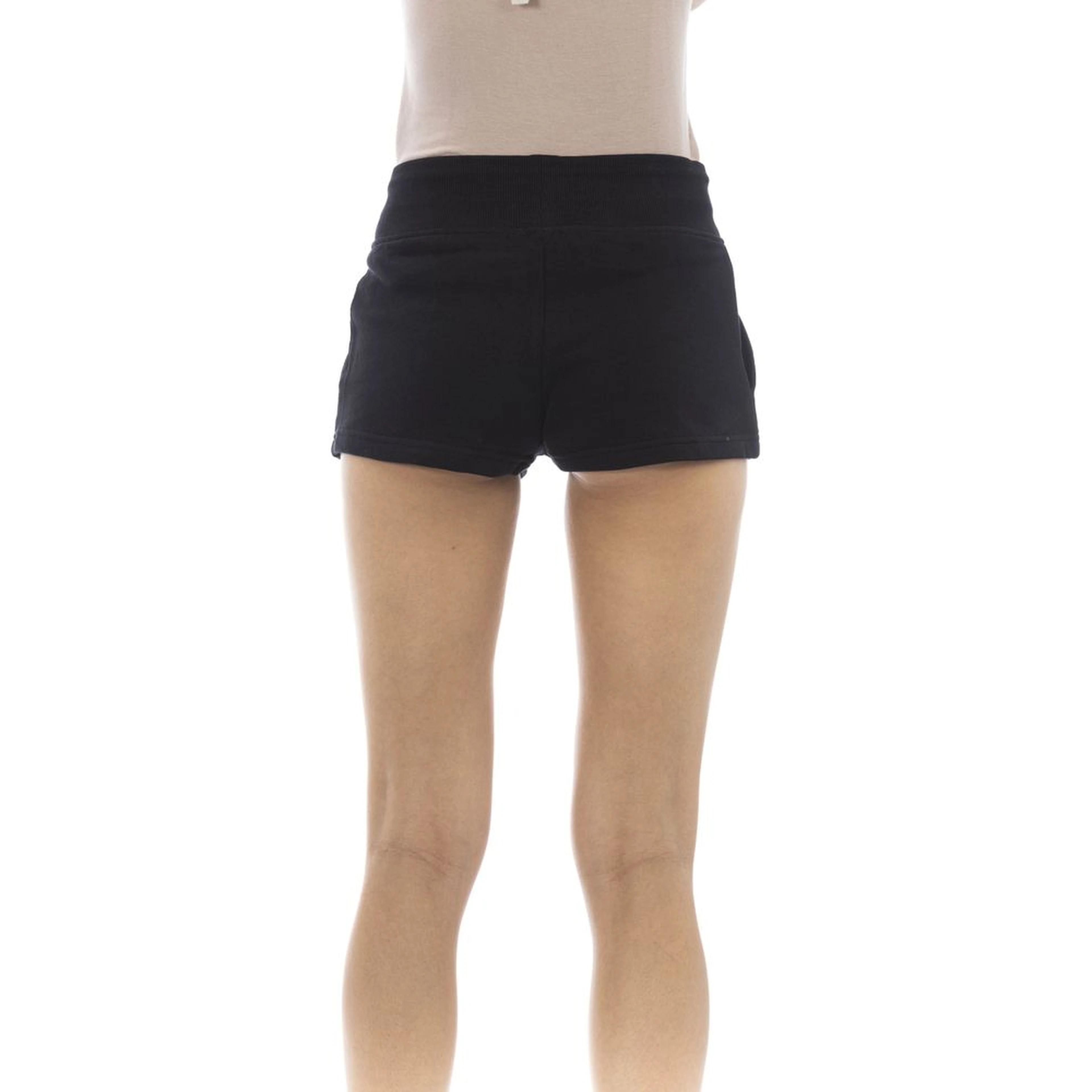 Black Cotton Women Short