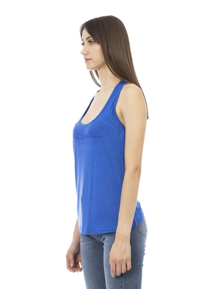 Blue Viscose Tank Top alternative