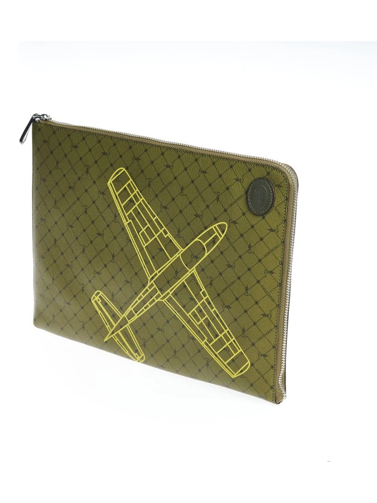 Green Leather Men Clutch alternative
