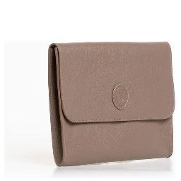 Brown Polyester Men Clutch