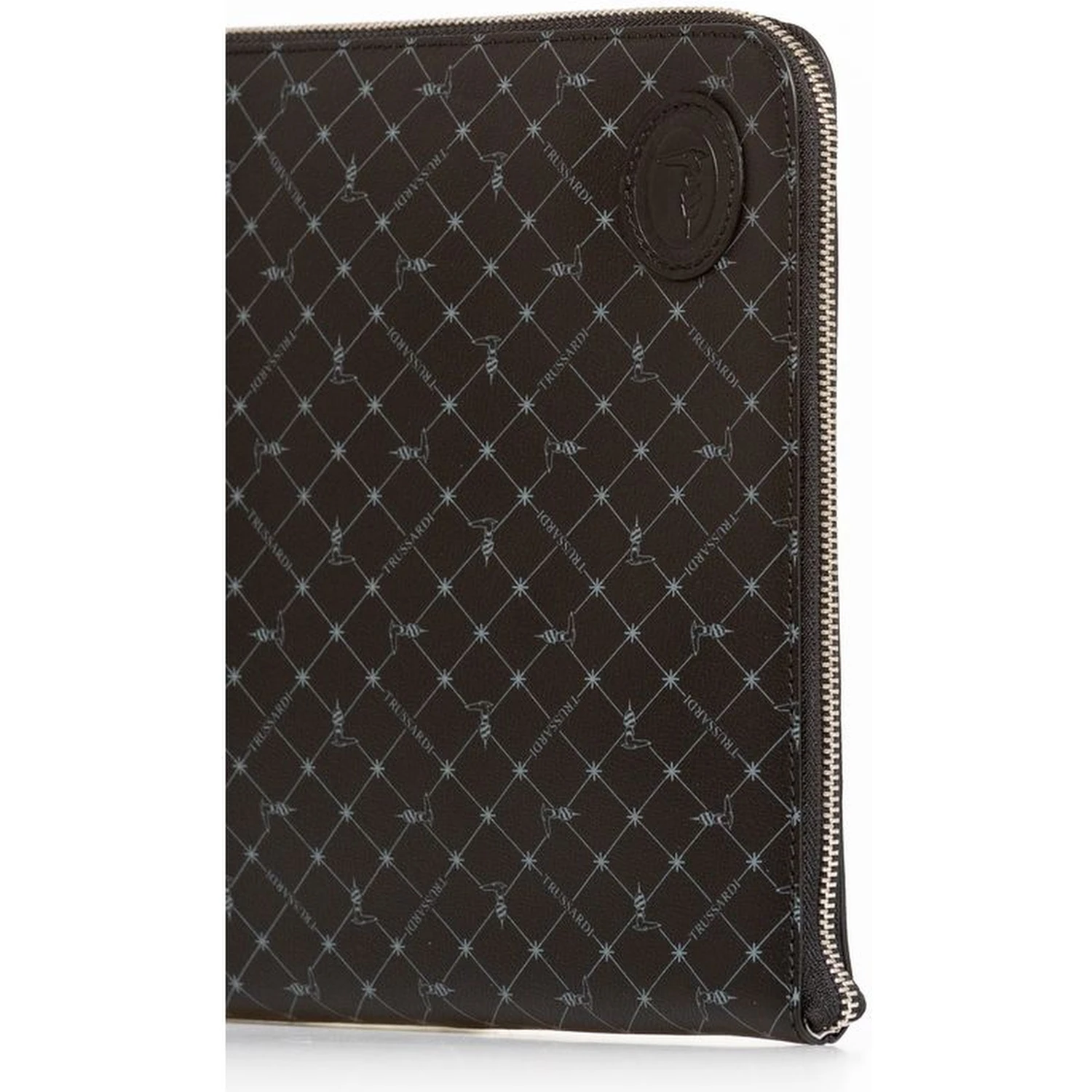 Black Leather Men Clutch