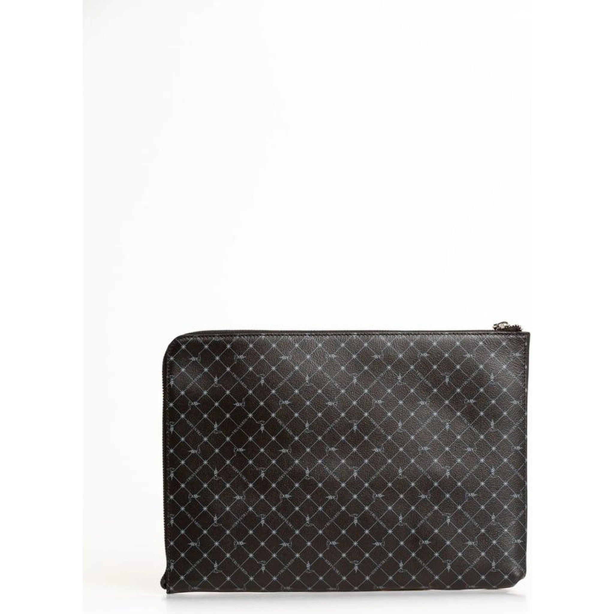 Black Leather Men Clutch