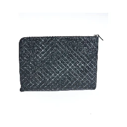 Black Leather Men Clutch