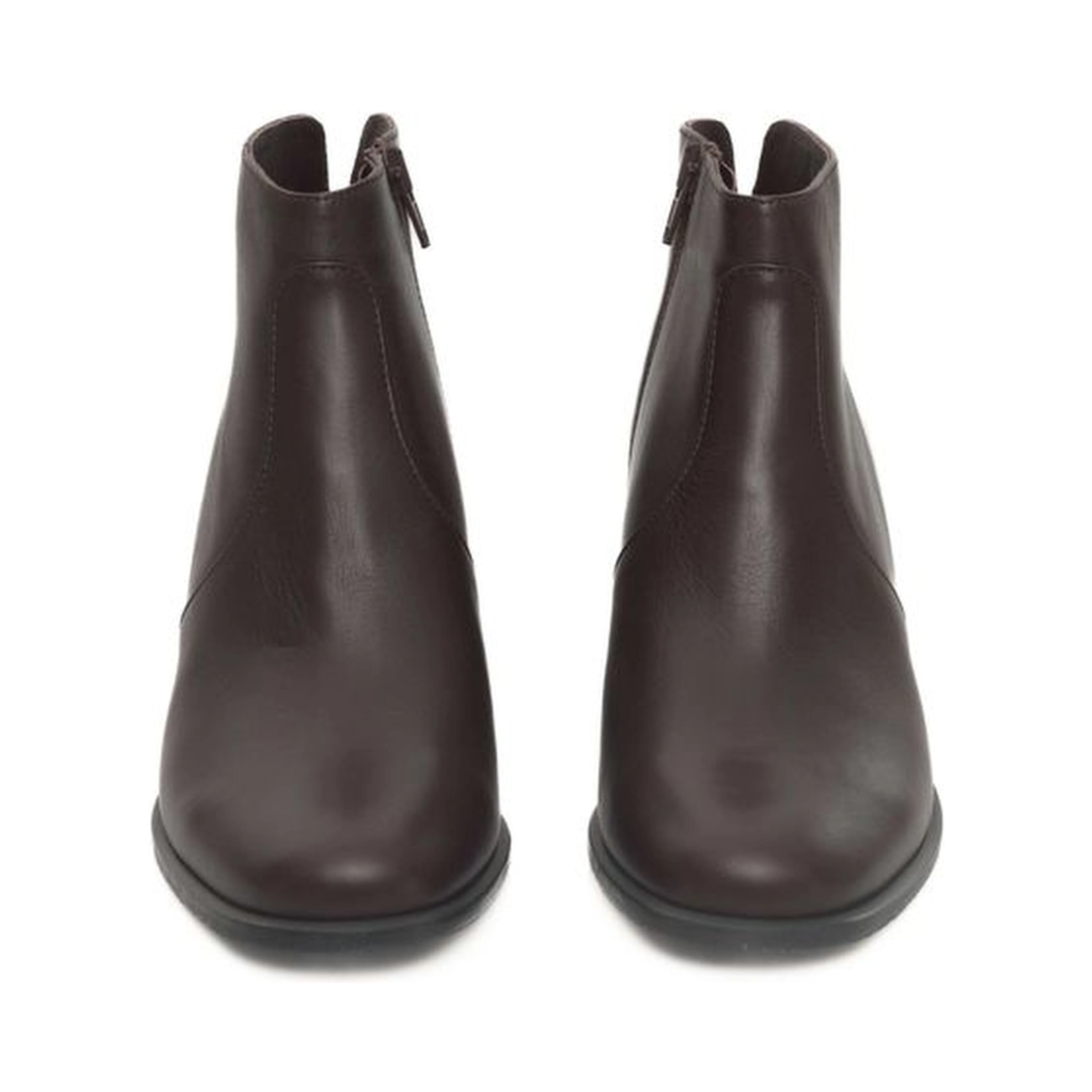 Burgundy Cowhide Women Boot