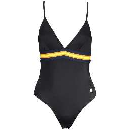 Black Elastane Swimwear