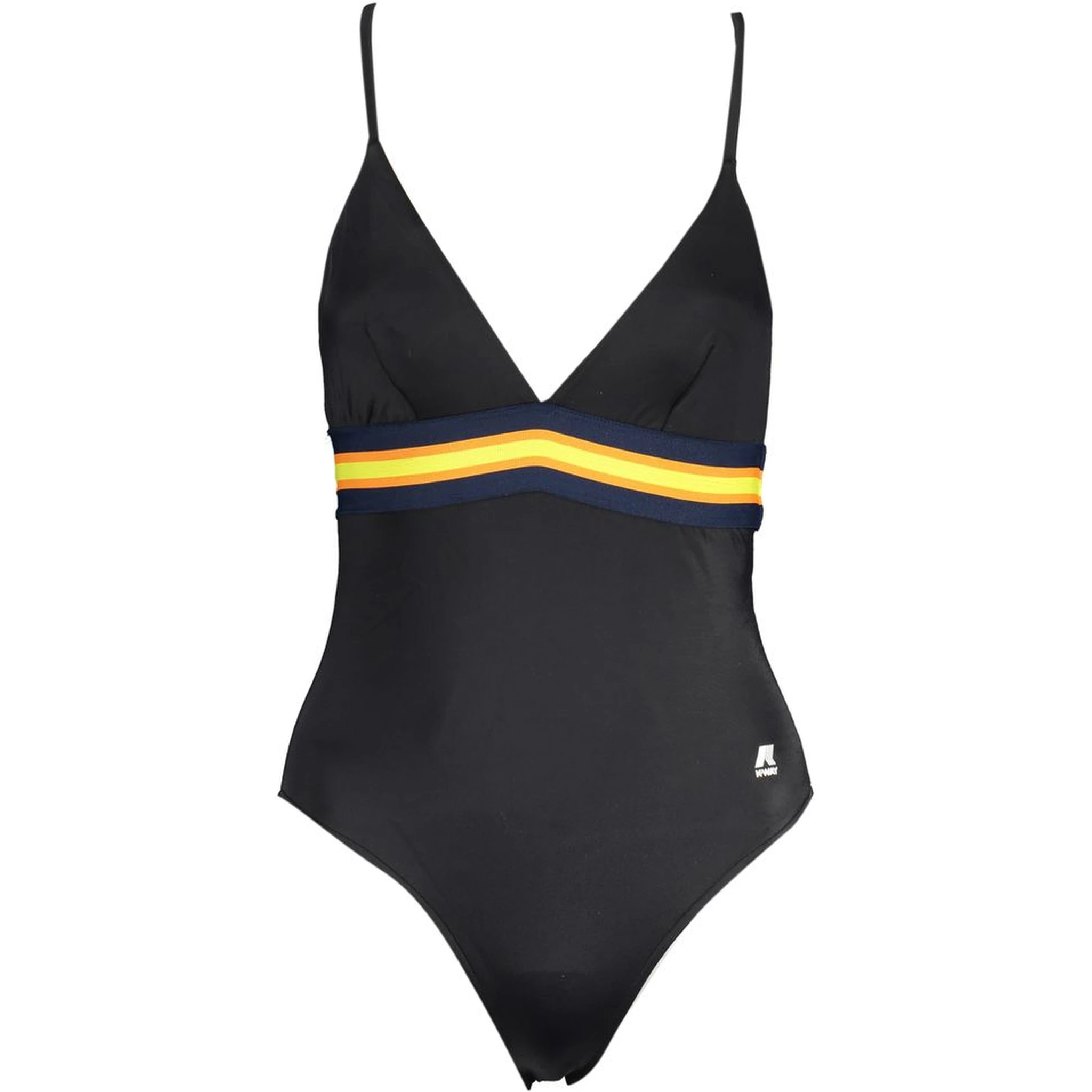 Black Elastane Swimwear