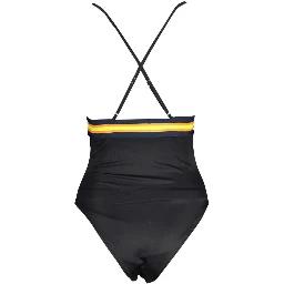 Black Elastane Swimwear