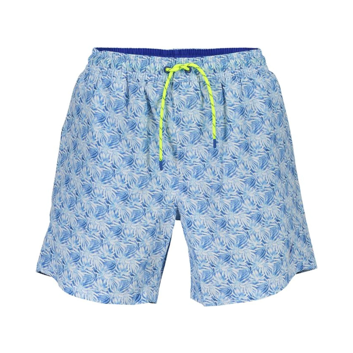 Blue Polyester Swimwear