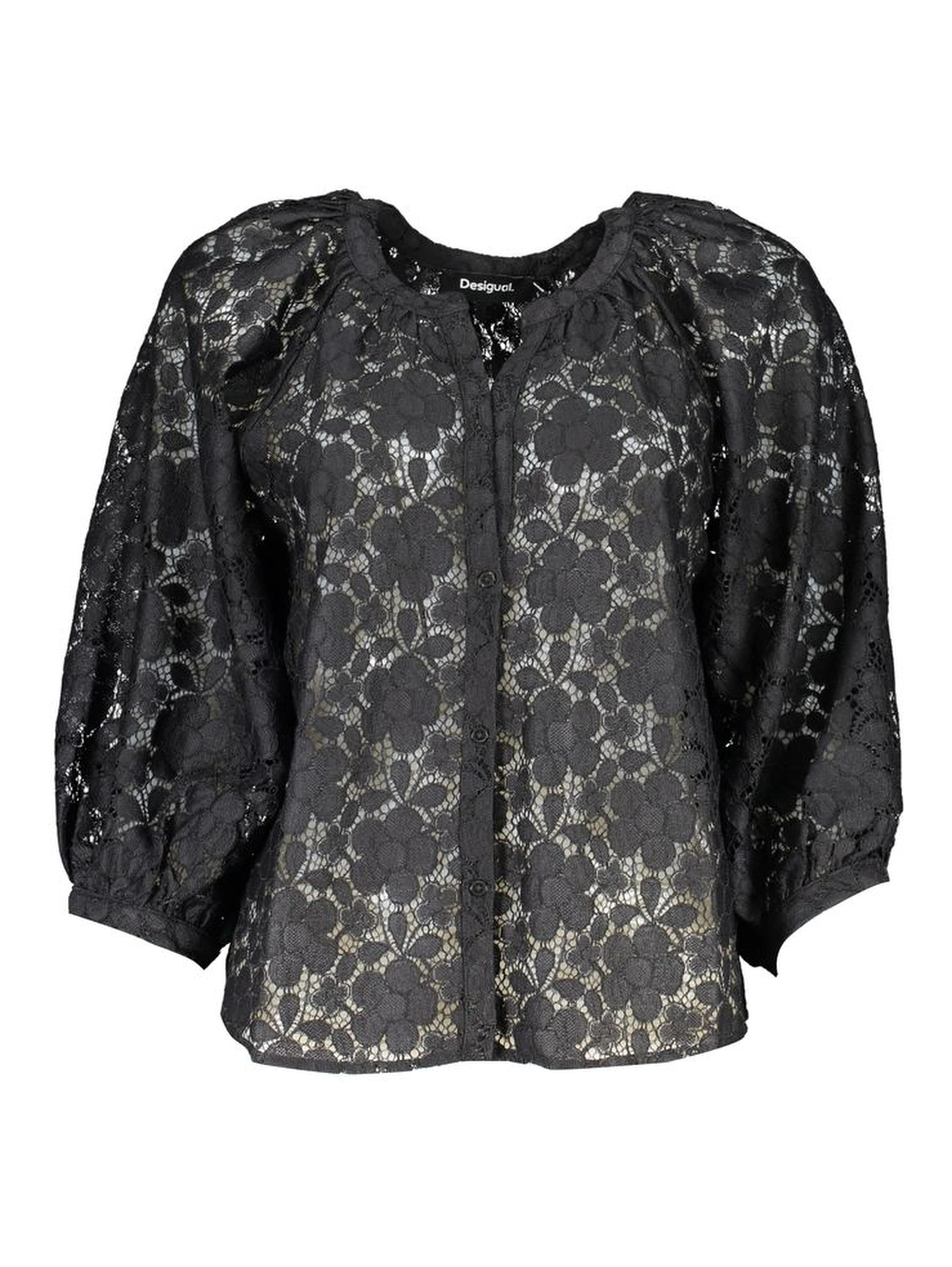 Black Polyester Shirt