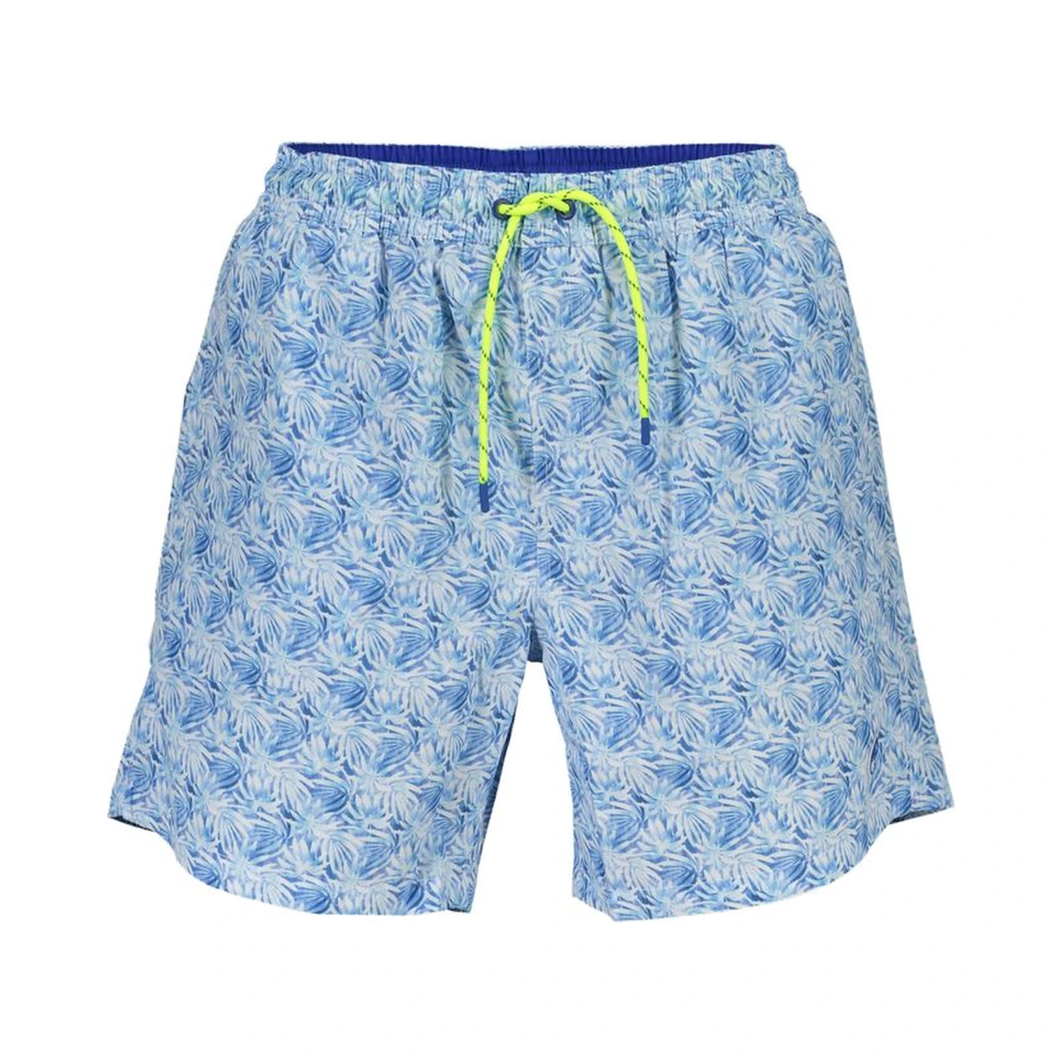 Blue Polyester Swimwear