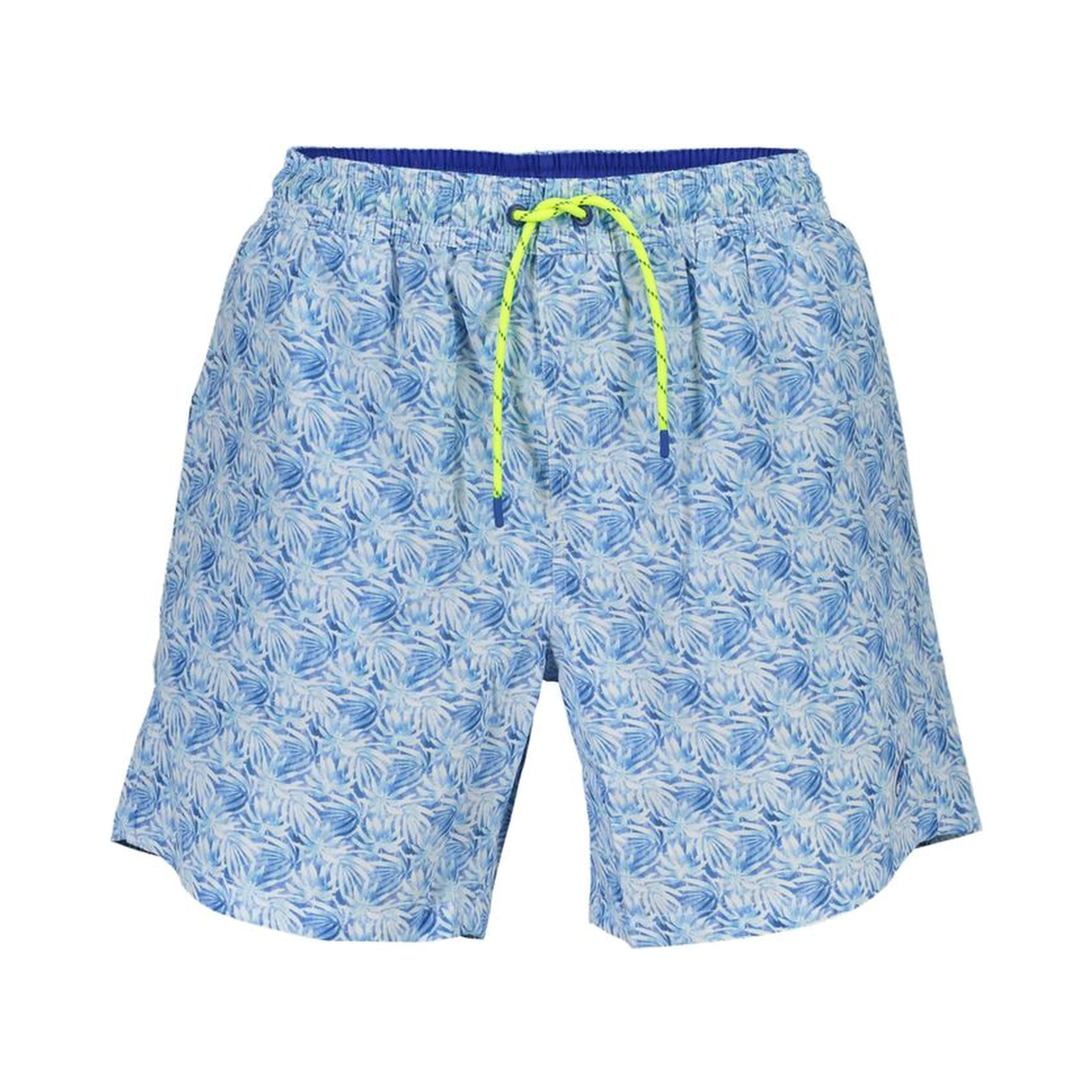 Blue Polyester Swimwear