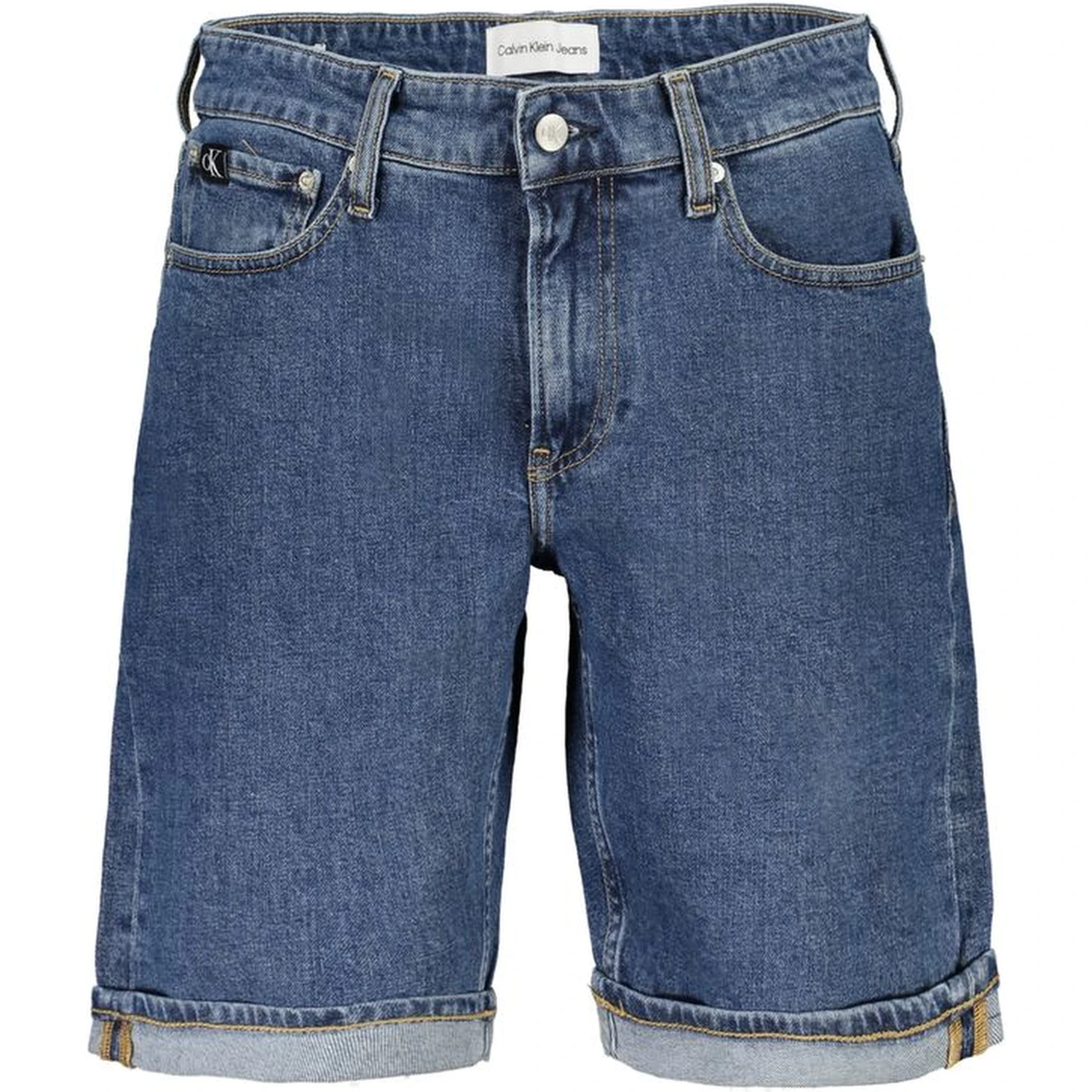 Blue Cotton Short