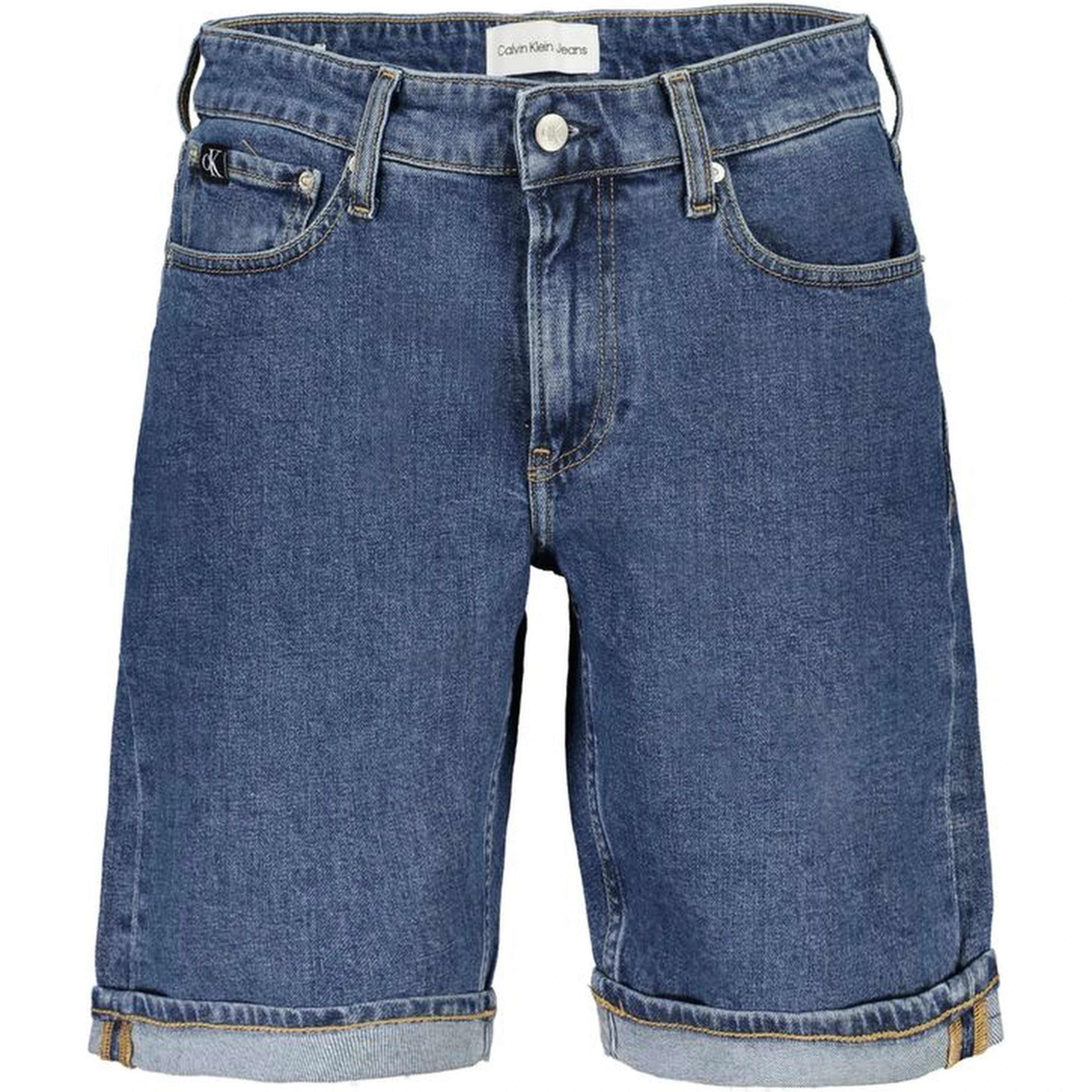 Blue Cotton Short