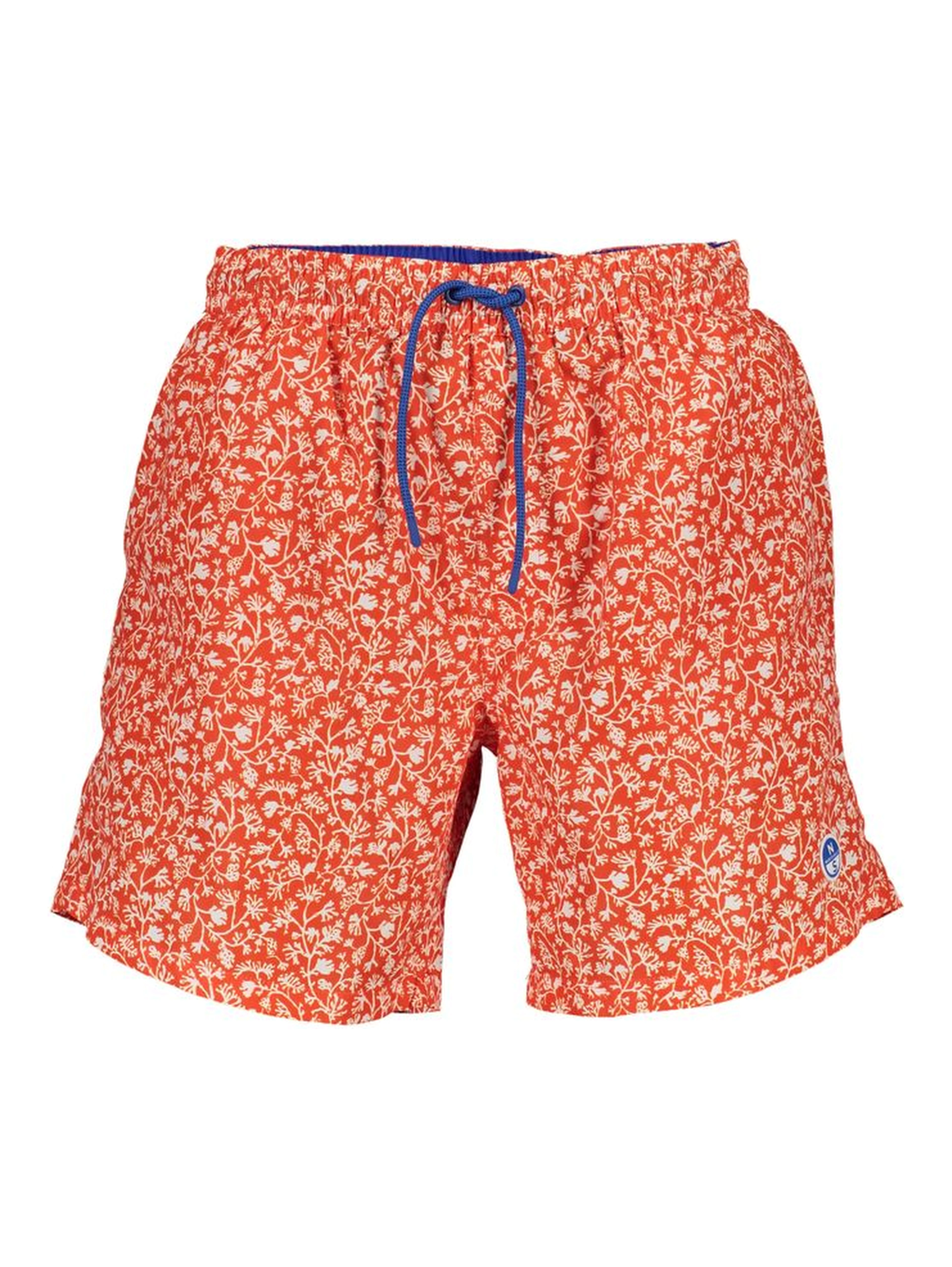 Red Polyester Swimwear