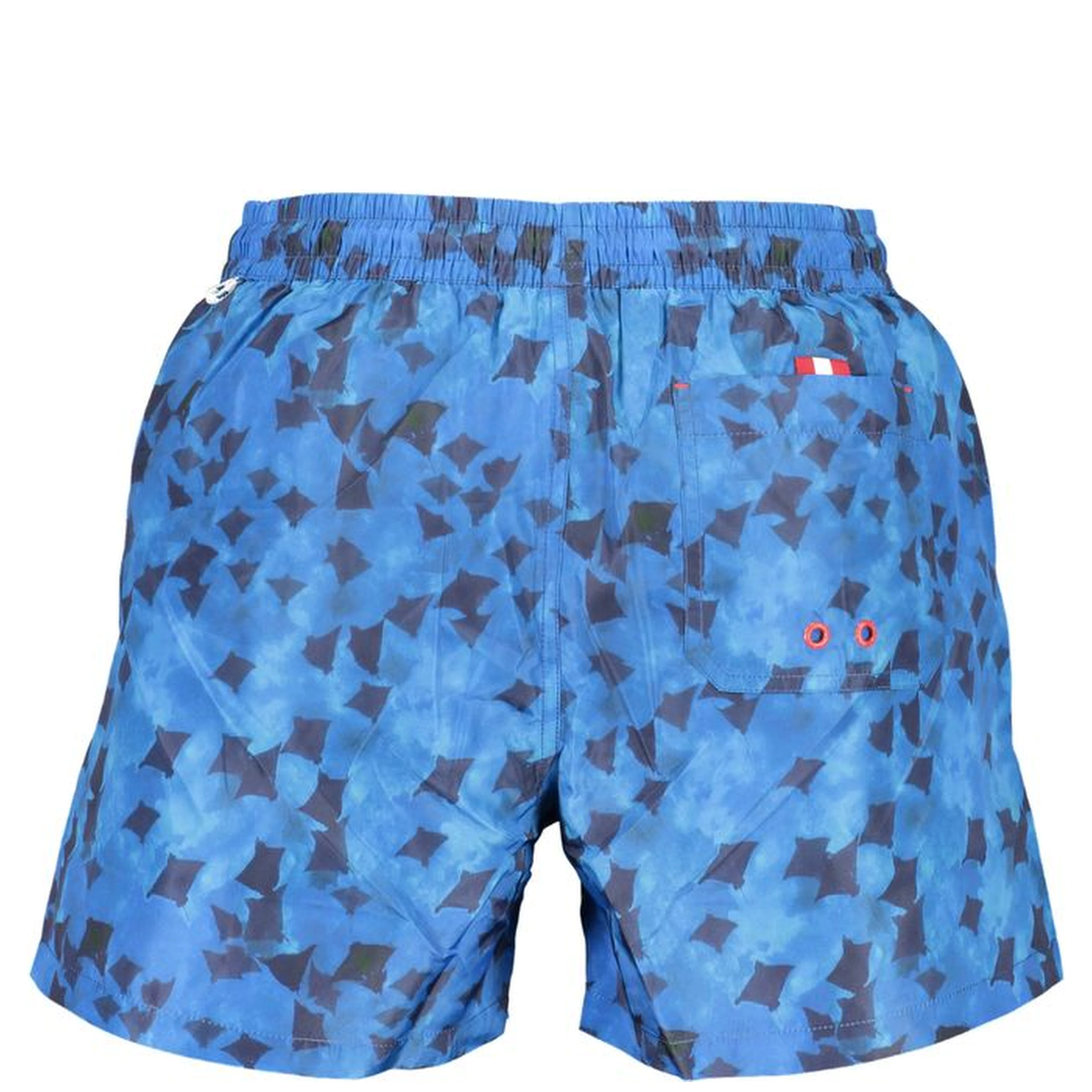 Blue Polyester Swimwear