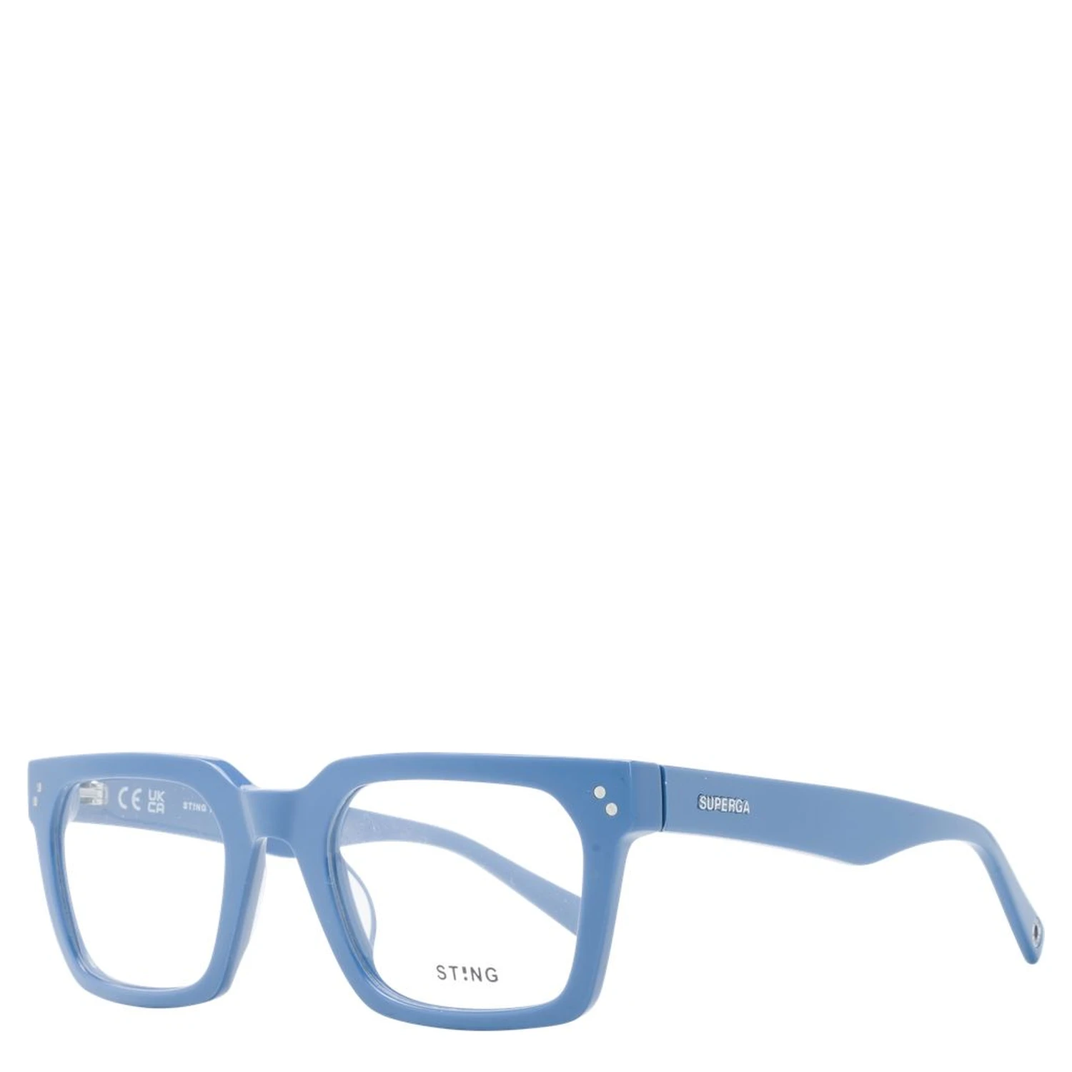 Blue Acetate & Plastic Glasses (Frames)