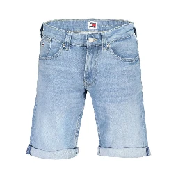 Blue Cotton Short