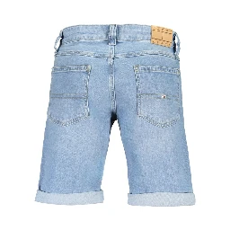 Blue Cotton Short