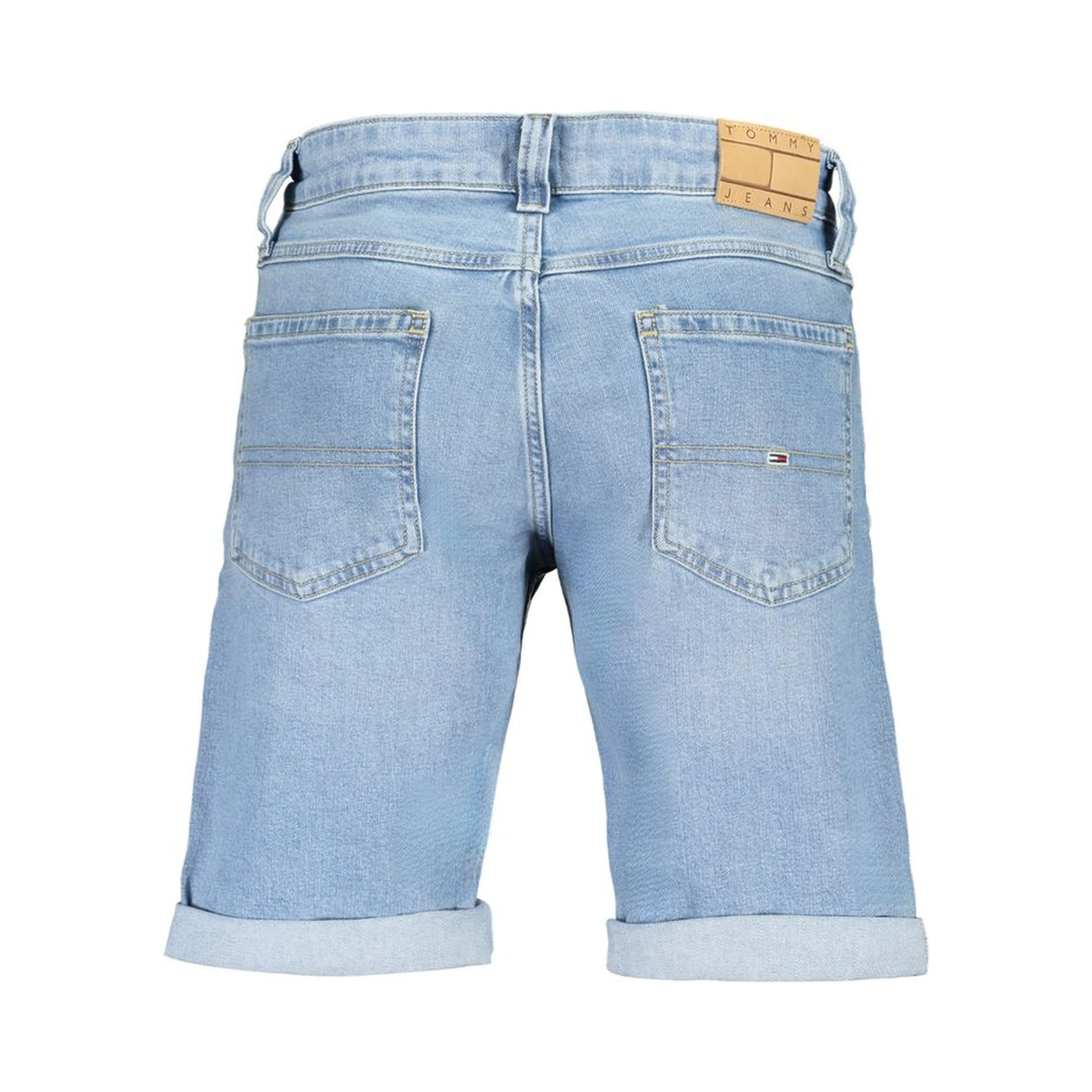 Blue Cotton Short