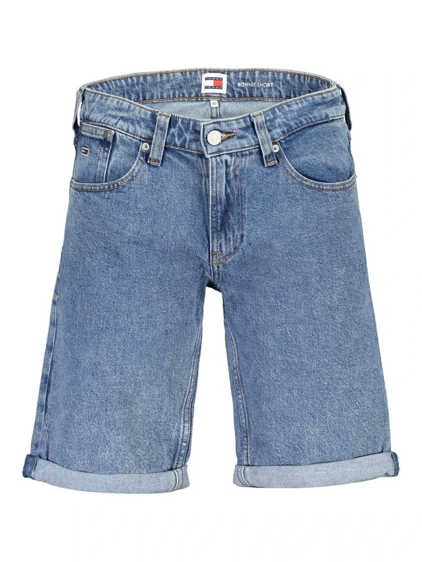Blue Cotton Short