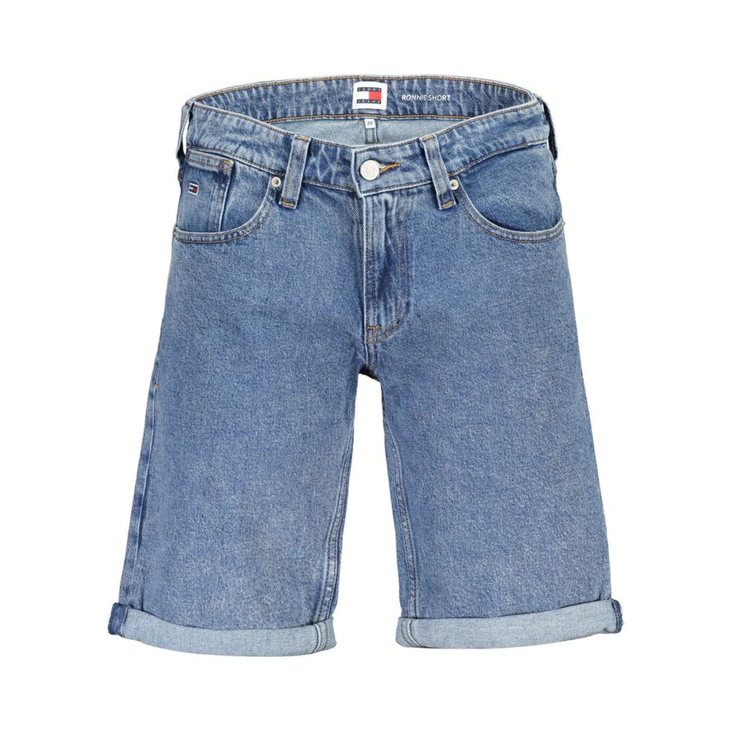 Blue Cotton Short