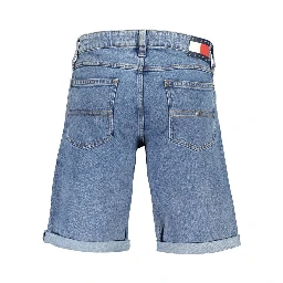 Blue Cotton Short