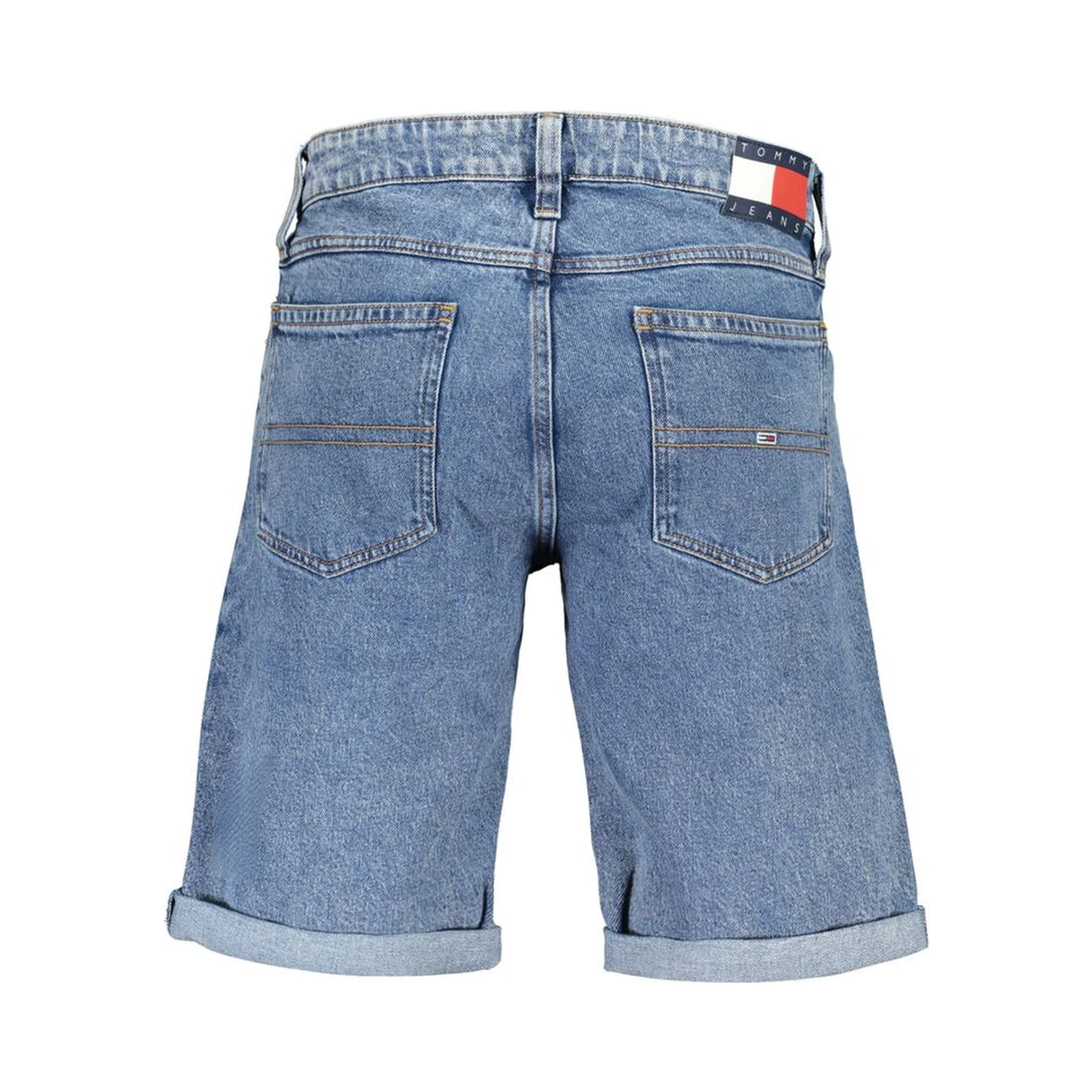 Blue Cotton Short