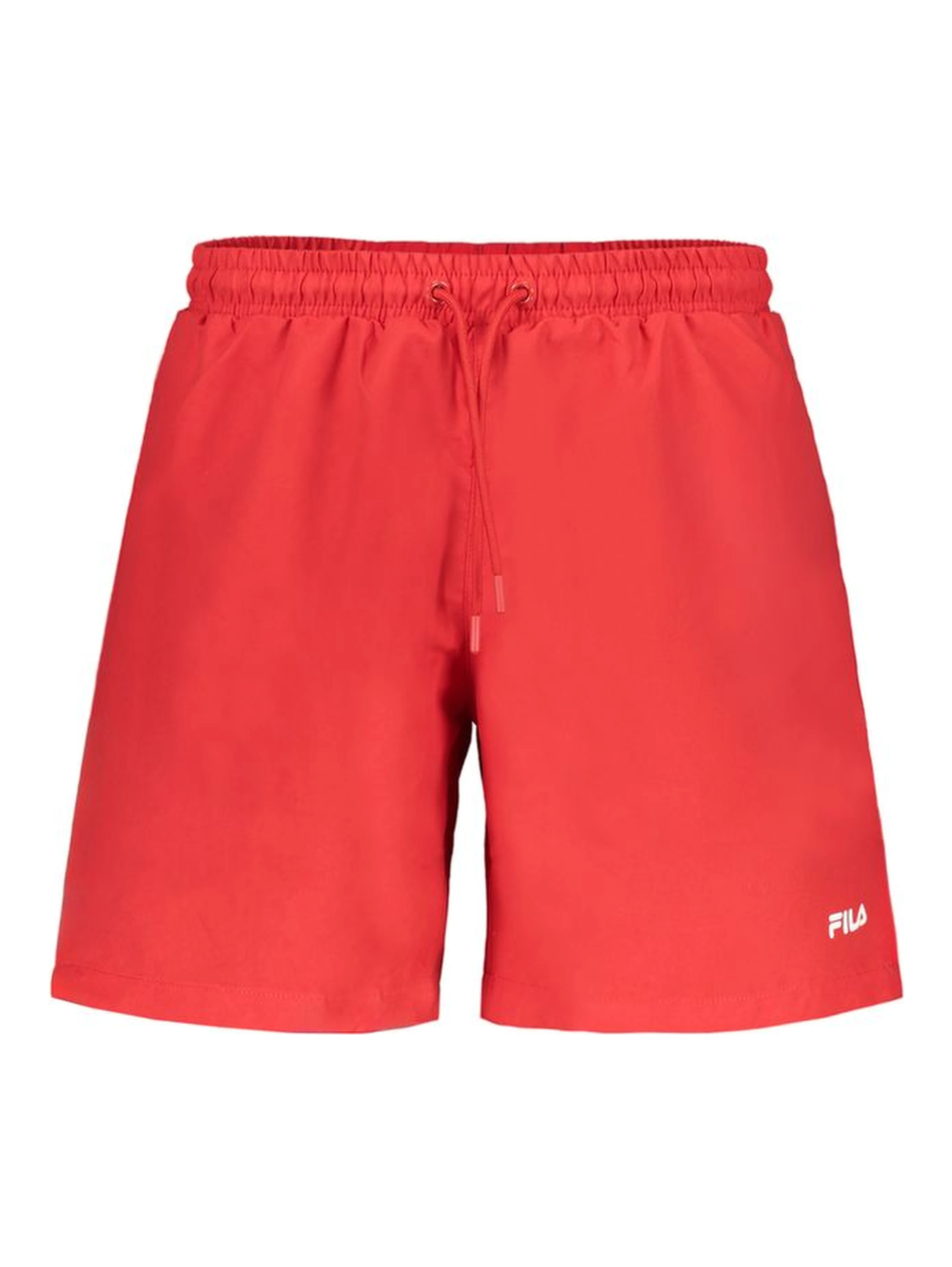 Red Polyester Swimwear