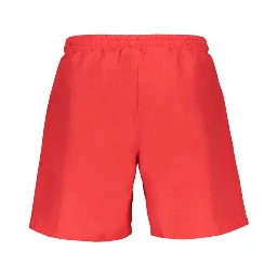 Red Polyester Swimwear