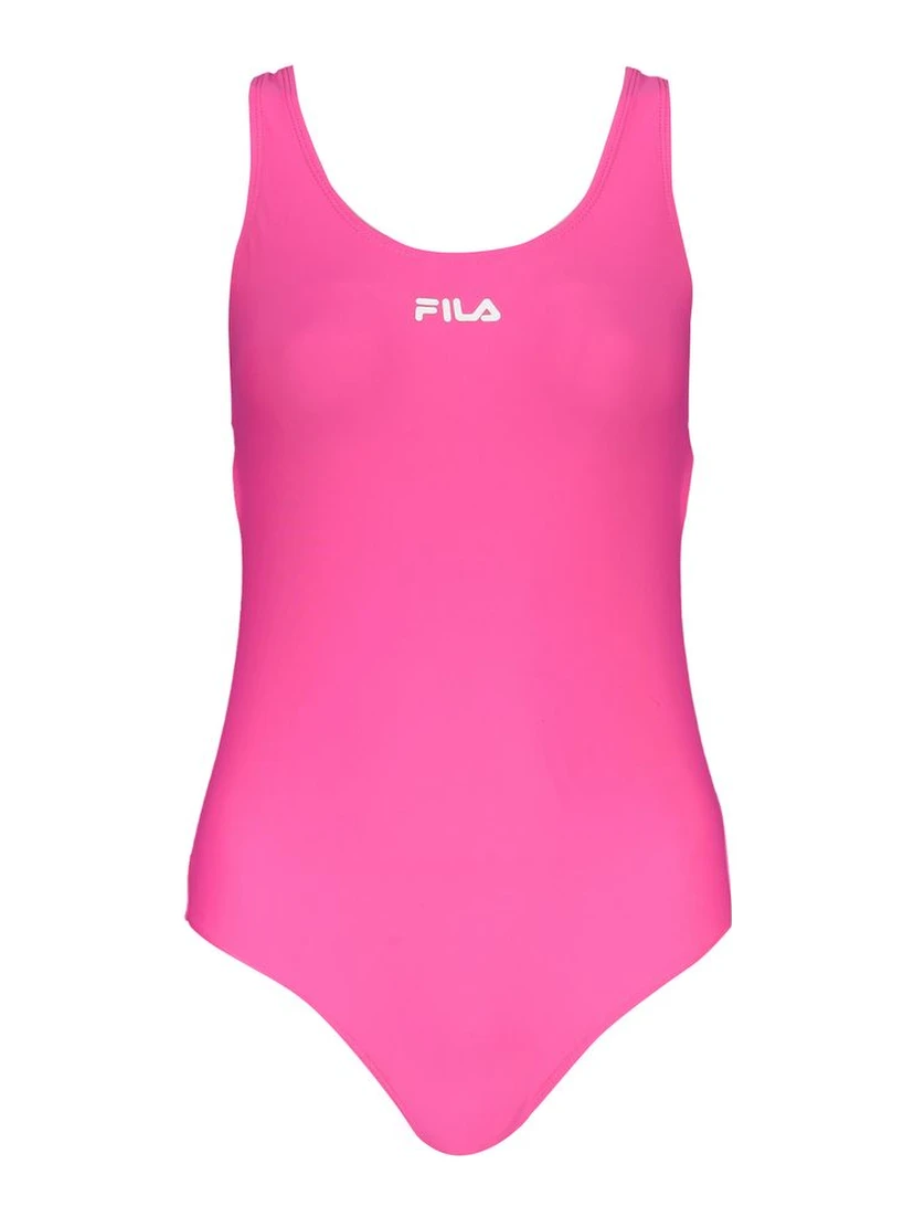 Pink Elastane Swimwear
