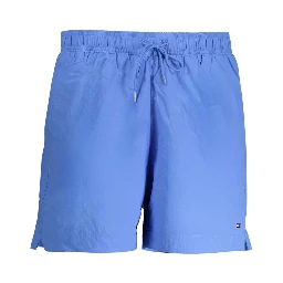 Blue Polyamide Swimwear