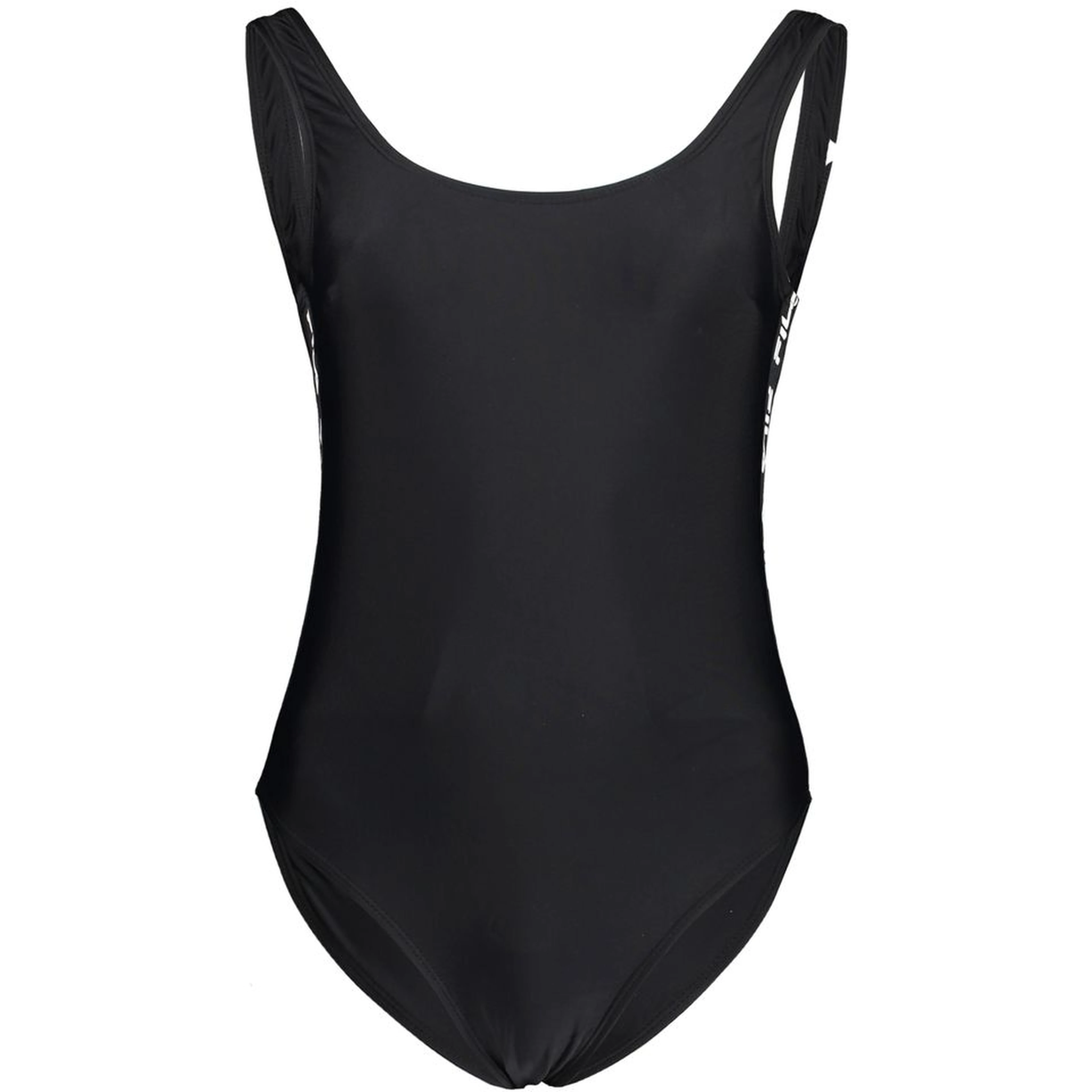 Black Elastane Swimwear