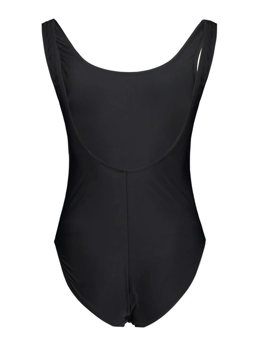 Black Elastane Swimwear