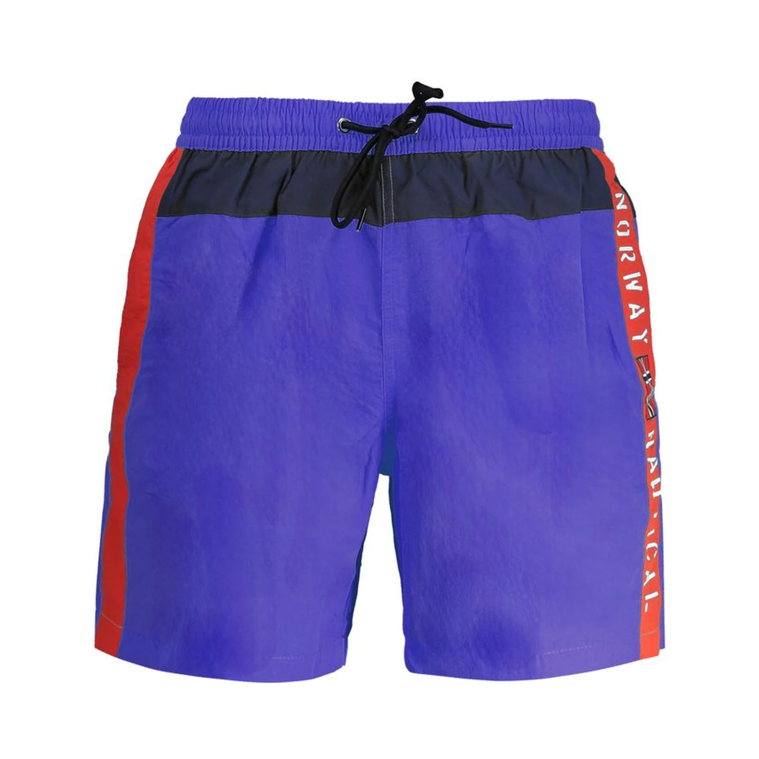 Blue Polyester Swimwear