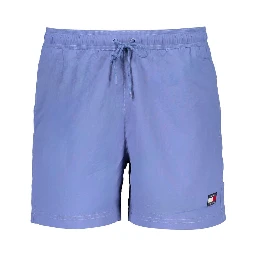 Blue Nylon Swimwear
