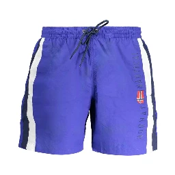 Blue Polyamide Swimwear