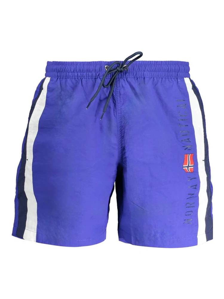 Blue Polyamide Swimwear