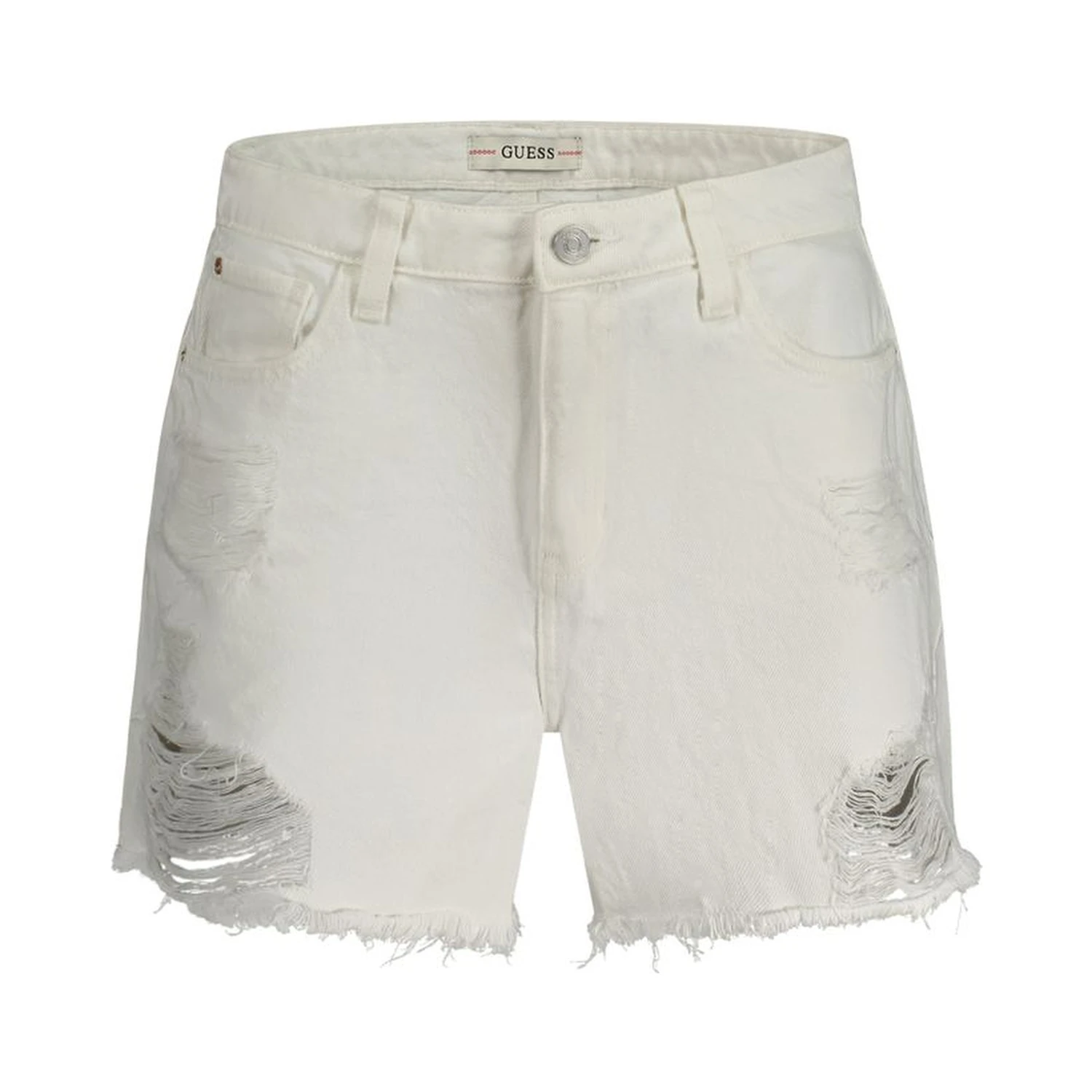 White Cotton Short