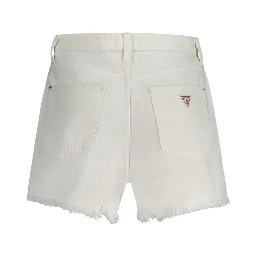 White Cotton Short