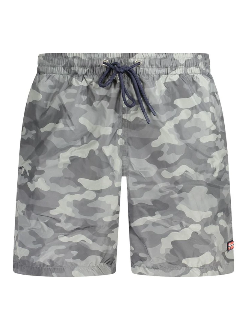 Black Polyester Swimwear